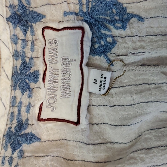 Johnny Was Workshop Lulu Puff Sleeve Swing Blouse - Picture 8 of 14